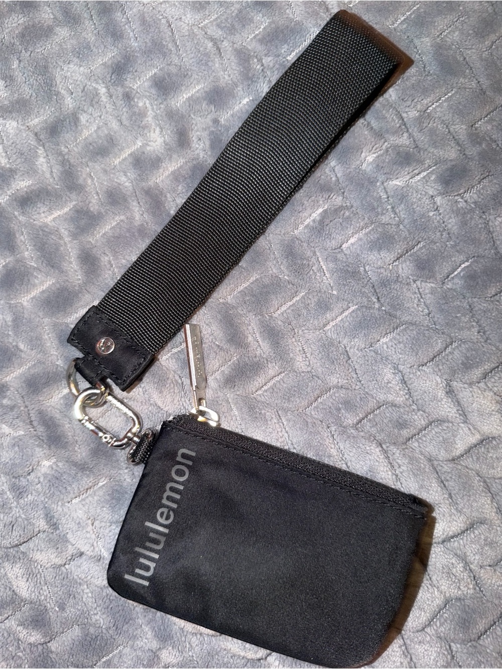 lululemon athletica Black Wristlet Card Holder